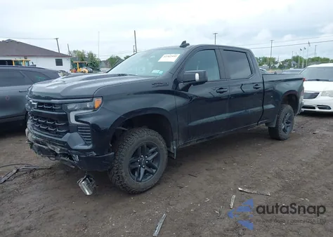 2022 Chevrolet Silverado 1500 4Wd Standard Bed Lt Trail Boss from USA, damaged, VIN 3GCUDFEL9NG582503